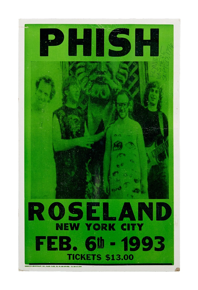 - 1993 Phish Concert Poster