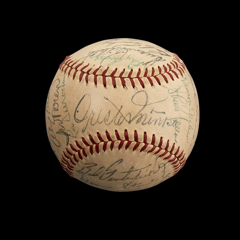 - 1950s Major League All-Stars Signed Baseball