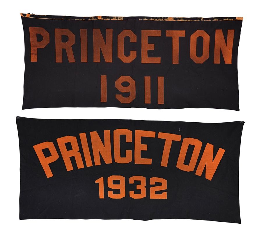The Vern Foster Collection - 1911 & 1932 Princeton Football Flags