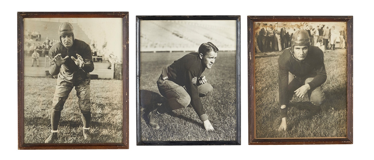 Football - Notre Dame Greats Giant Vintage Photographs (3)