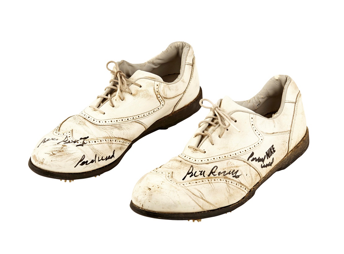 - Bill Russell's Personally-Worn Golf Shoes