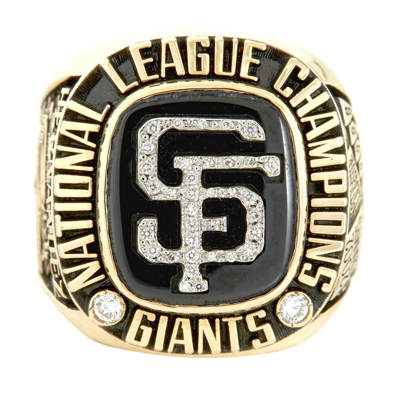 - 2002 Livan Hernandez SanFrancisco Giants National League Championship Ring