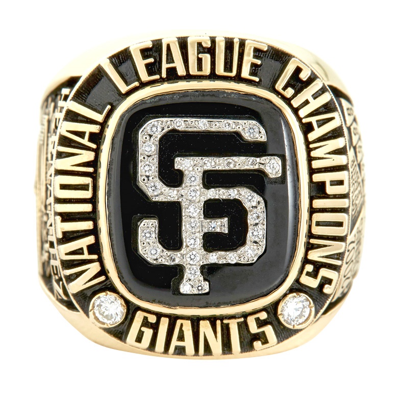 The Livan Hernandez Collection - 2002 Livan Hernandez SanFrancisco Giants National League Championship Ring