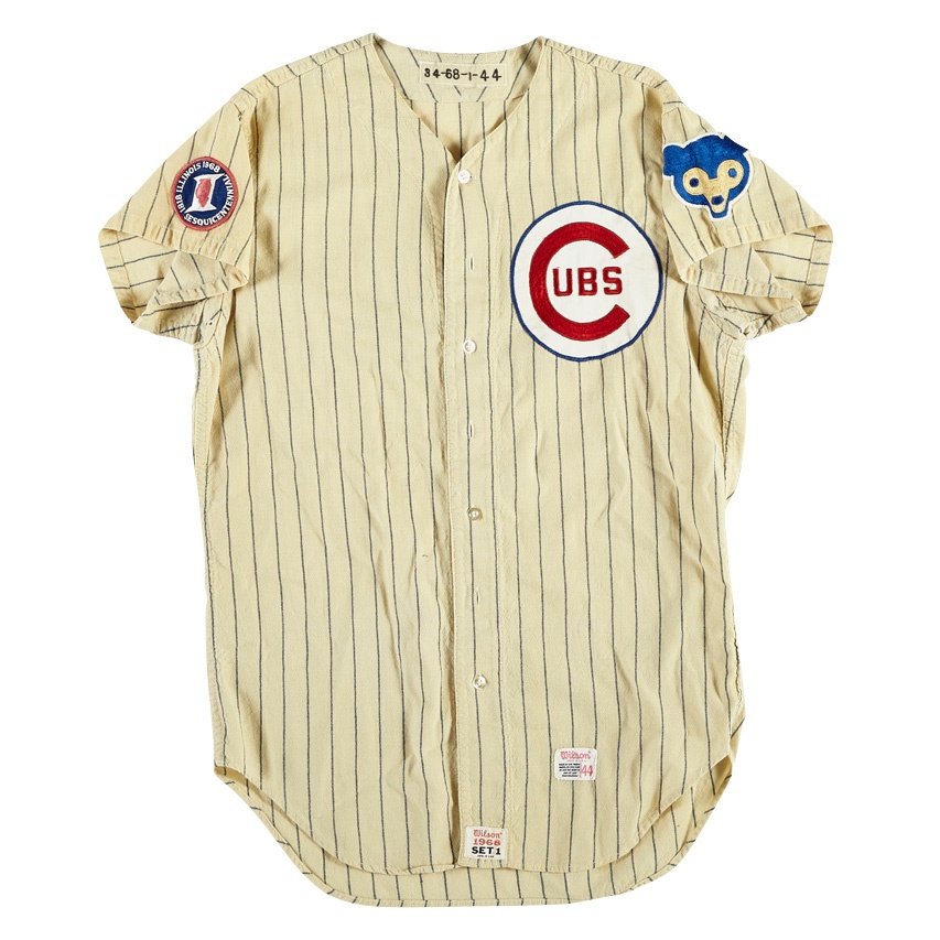 - 1968 Chicago Cubs Flannel Home Jersey