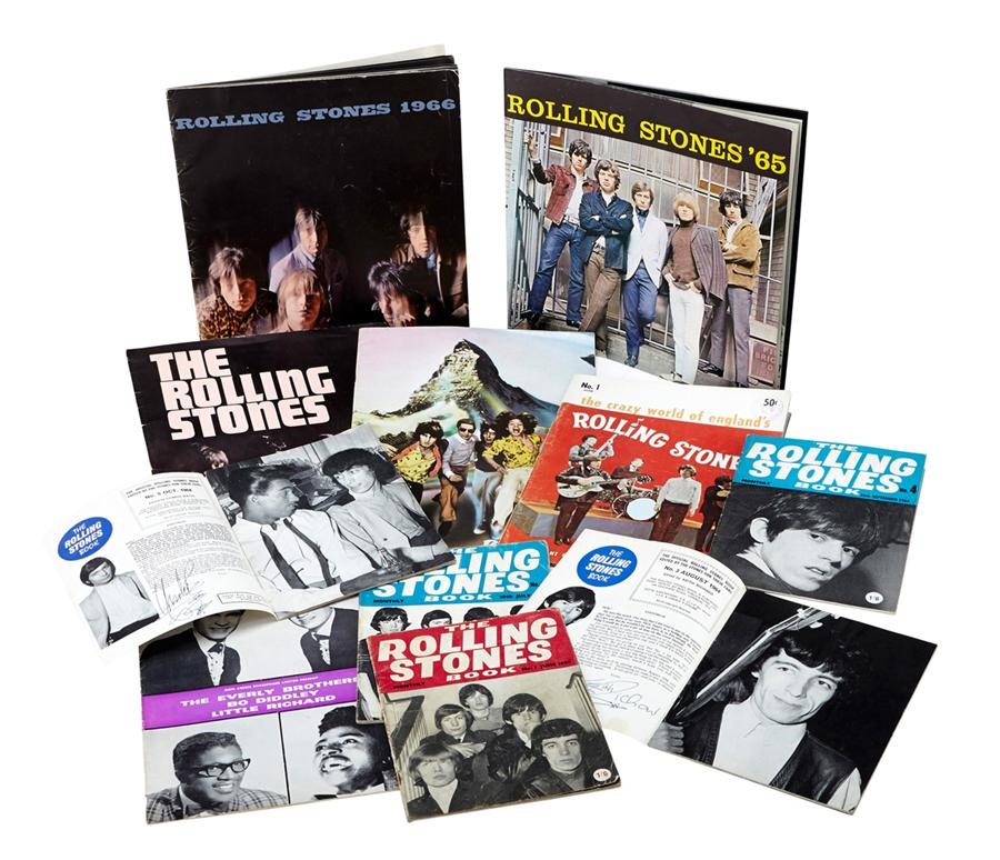 - 1960s-1980s Rolling Stones Publication & Program Collection