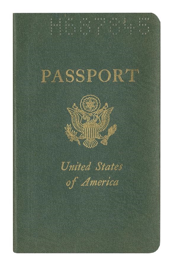 - Floyd Patterson Passport