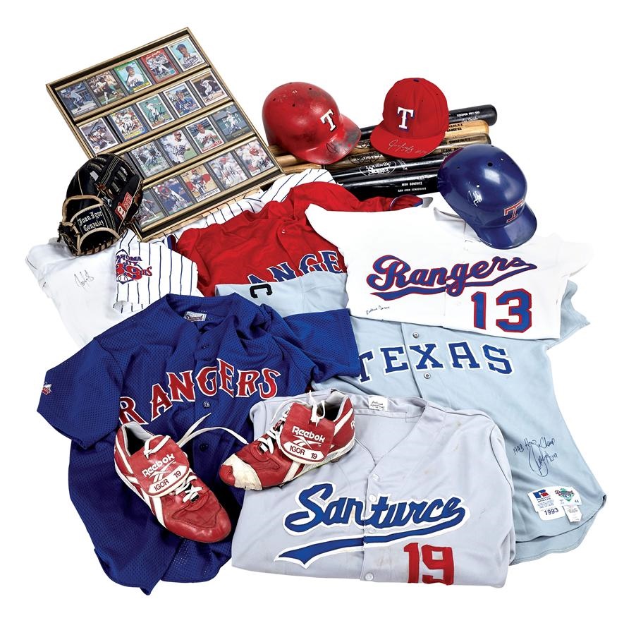 The Juan Gonzalez Collection - The Ultimate Juan Gonzalez Game Equiptment Used Collection (20)