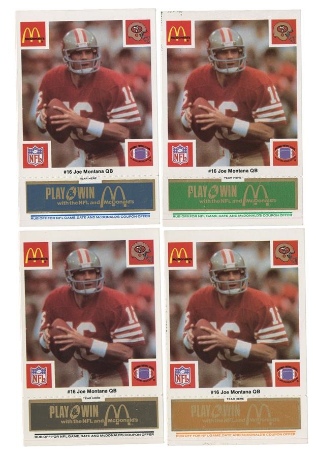 Sports and Non Sports Cards - 1986 McDonald's Football Master Set All Teams All Colors