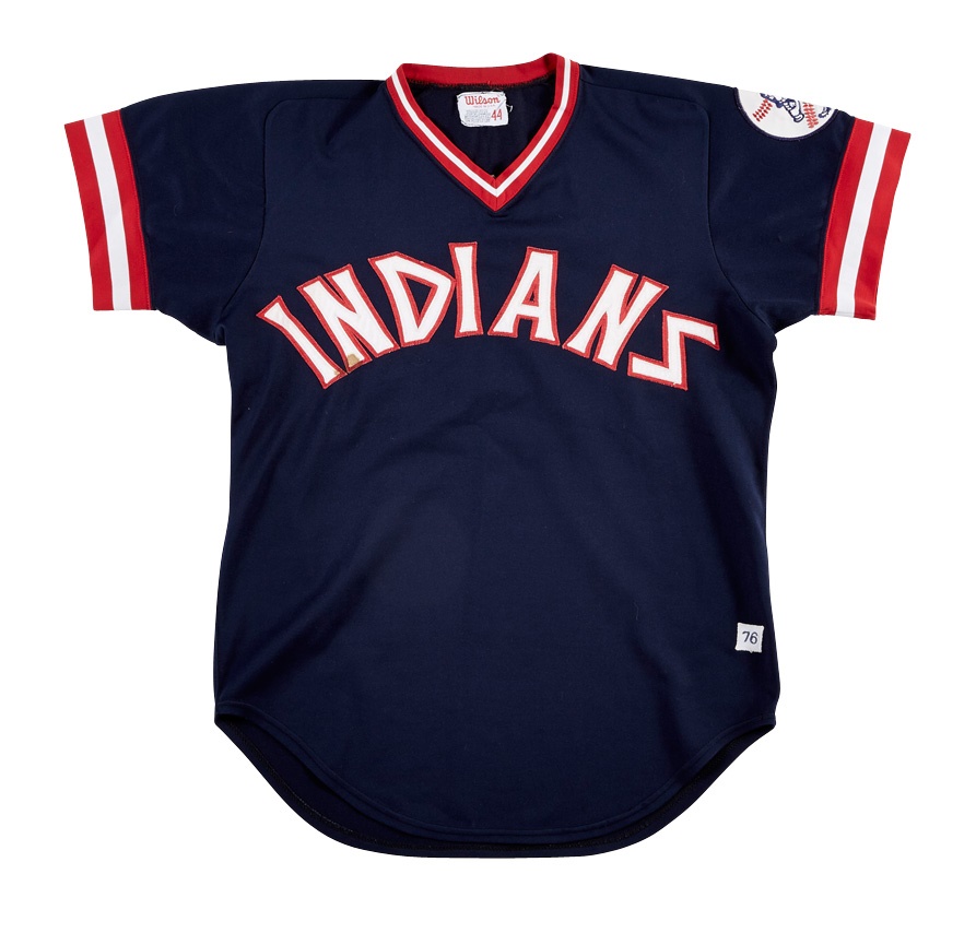 - 1976 Ray Fosse Cleveland Indians Jersey
