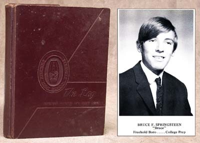 Bruce Springsteen - Bruce Springsteen 1967 Freehold High School Yearbook