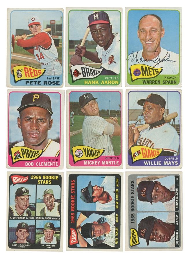 Sports and Non Sports Cards - 1965 Topps Baseball Complete Set