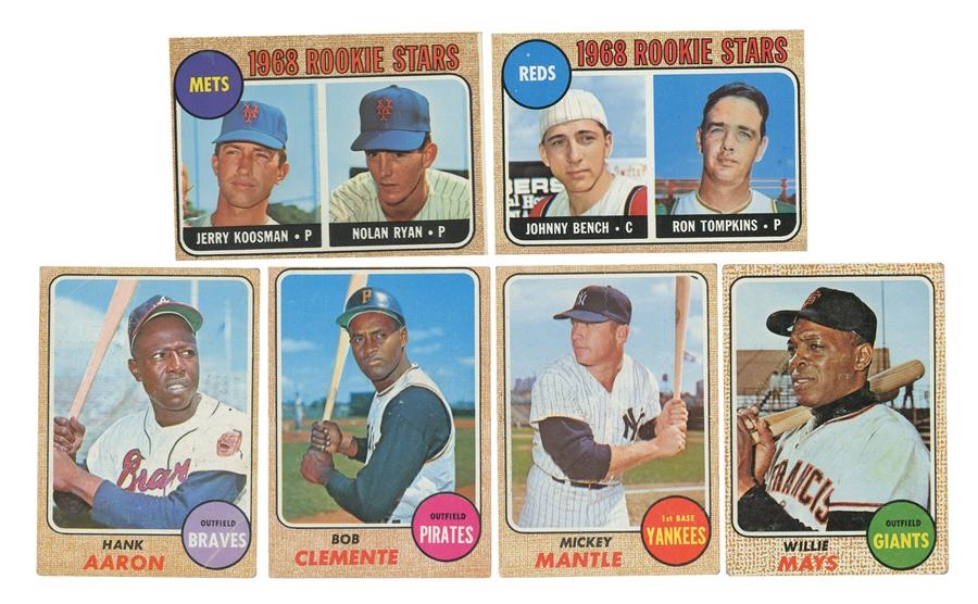 Sports and Non Sports Cards - 1968 Topps Baseball Complete Set (598)