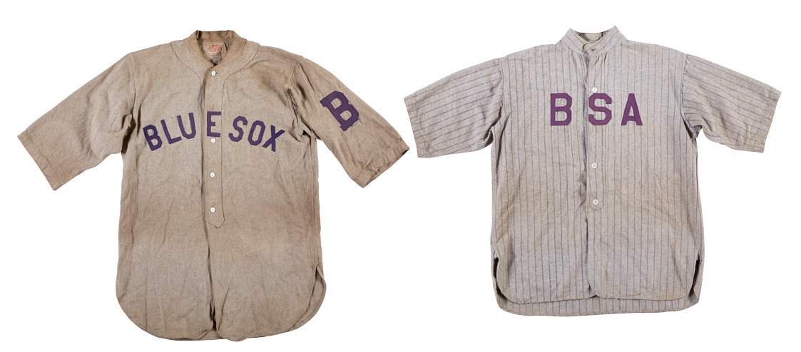 Two Interesting 1920s Baseball Jerseys