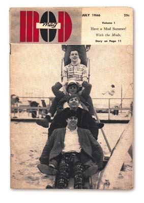 Bruce Springsteen - 1966 Mod Magazine with The Castiles Photograph