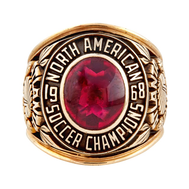 - 1968 Atlanta Chiefs NASL Championship Ring
