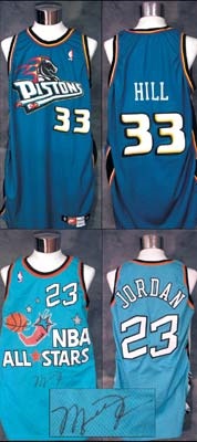 Basketball - 1990's N.B.A. Game Used Jersey Collection