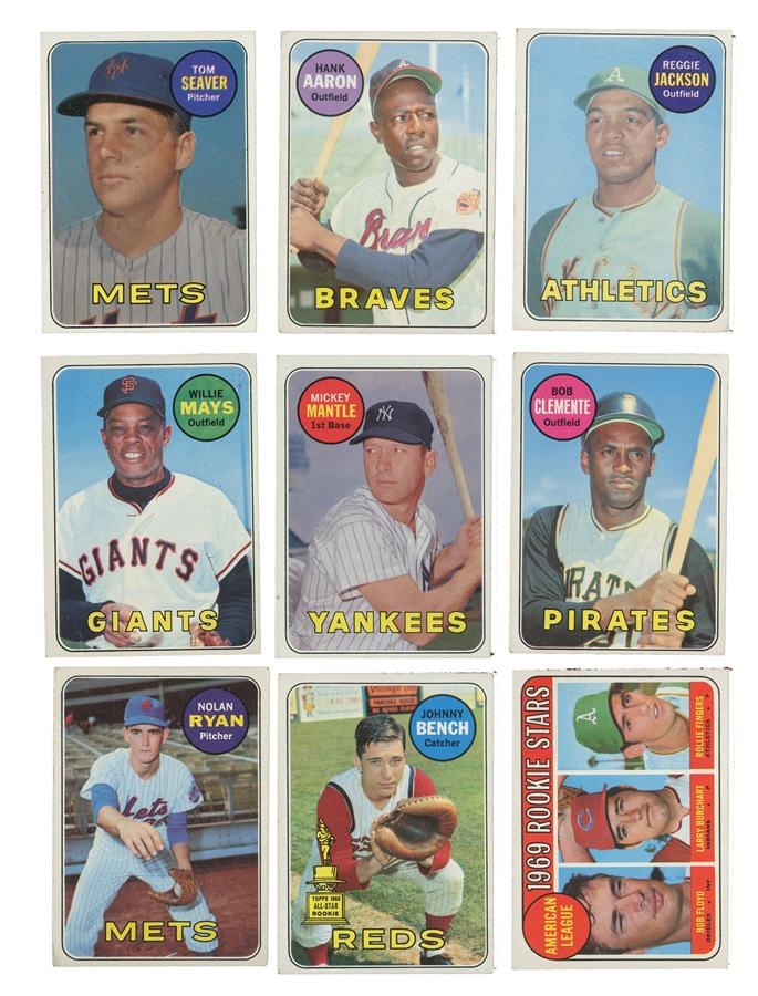 Sports and Non Sports Cards - 1969 Topps Baseball Card Complete Set