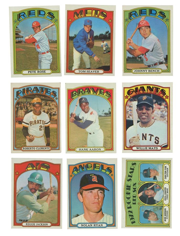 - 1972 Topps Baseball Card Complete Set