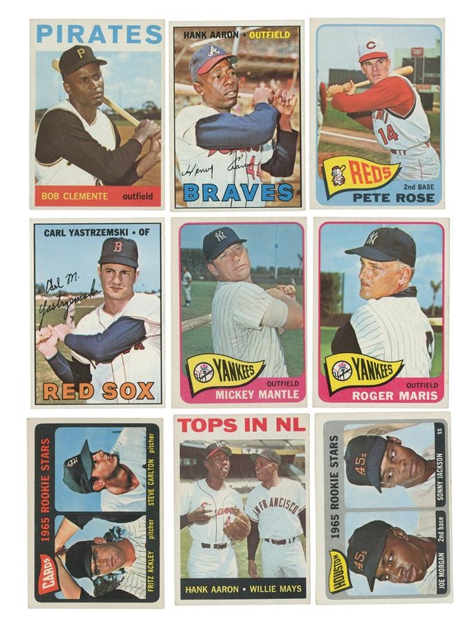Sports and Non Sports Cards - 1963 -1975 Shoe Box Collection Loaded With Stars
