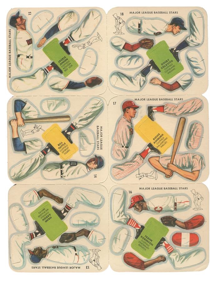 Sports and Non Sports Cards - 1957 Swift Meats Complete Set With Game Board