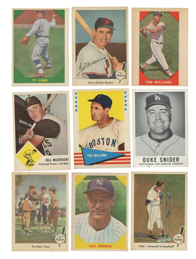 - 1959-1963 Fleer and Leaf  Baseball Card Collection (500+)