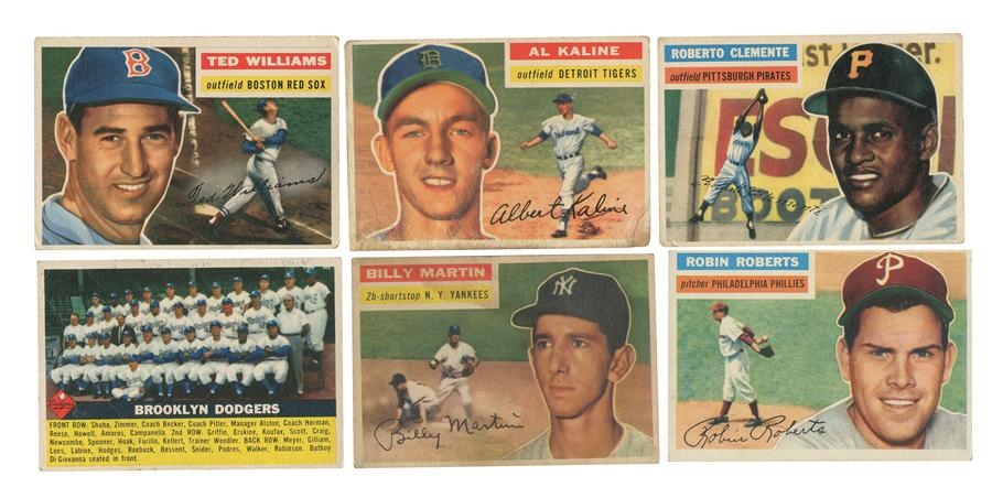 1956 Topps Baseball Card Collection (505)