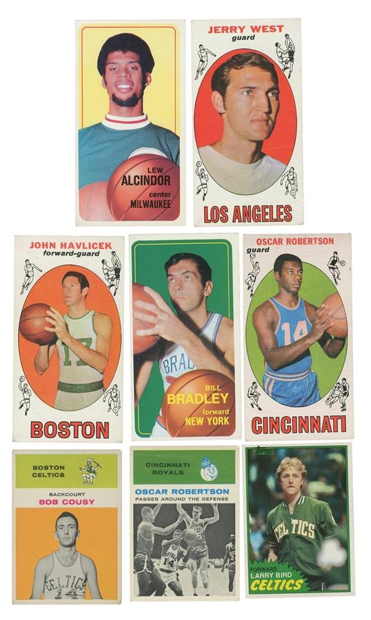 - 1961-1970 Basketball Collection Including Alcindor, Robertson & Cousy (125)