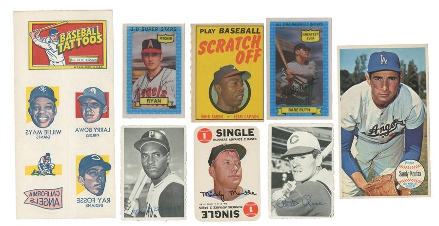 - 1964-1983 Oddball Baseball Complete and Near-Complete Set Collection (10)