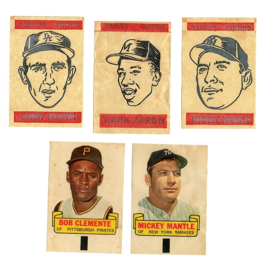 Sports and Non Sports Cards - 1965-1969 Topps Baseball Insert Set and Near Set (4)