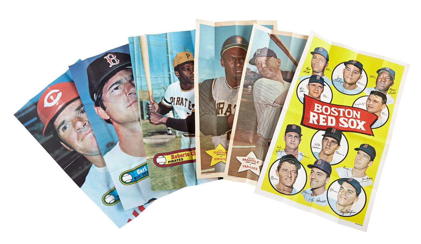 Sports and Non Sports Cards - 1967-1972 Topps Pin-Ups and Poster Collection Including Complete Sets (86)