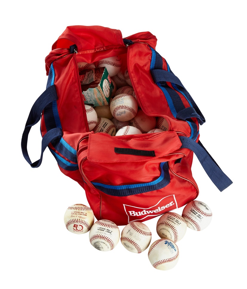 Red Schoendienst Equipment - Large Collection of Unsigned Baseballs (150+)