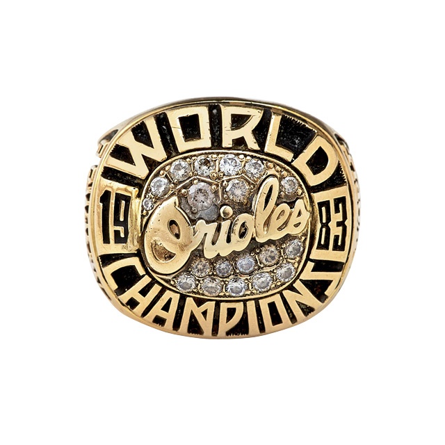 Sports Rings And Awards - 1983 Baltimore Orioles World Championship Ring