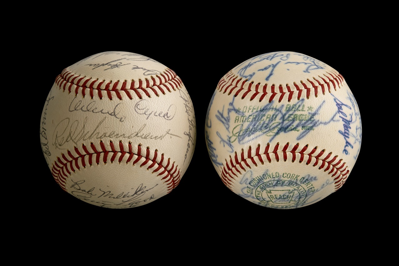Red Schoendienst Baseballs & Autographs - 1967 St. Louis Cardinals and Boston Red Sox Team-Signed Baseballs