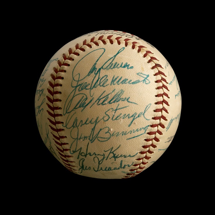 Red Schoendienst Baseballs & Autographs - 1957 American League All-Star Team-Signed Baseball