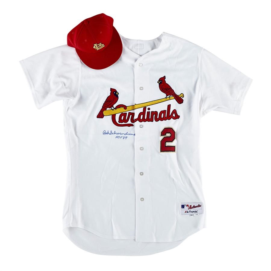 - 2007 St. Louis Cardinals Game-Worn Jersey and Hat