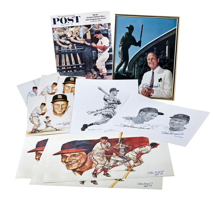 - Stan Musial Signed and Unsigned Items (18)