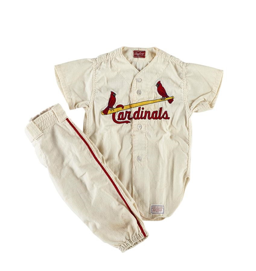 Red Schoendienst Equipment - 1960s Kevin Schoendienst St. Louis Cardinals Uniform