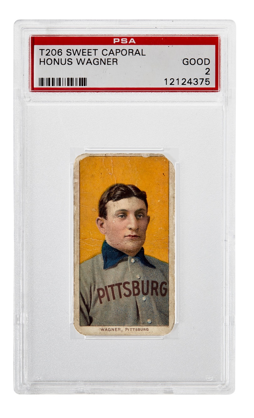 Sports and Non Sports Cards - 1909 T206 Sweet Caporal Honus Wagner (PSA Good 2)