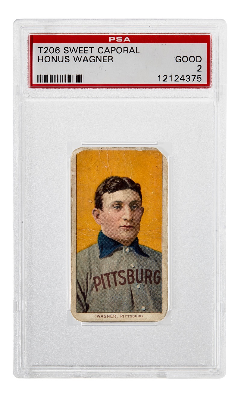 Goldin on X: 1909 T206 Honus Wagner PSA 2 🏆 An all-time record for any  Honus Wagner card 🏆 An all-time record for any PSA 2 card 🏆 The 5th most  expensive