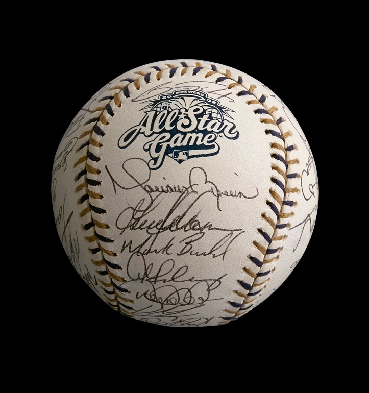 Bob Gibson - 2002 American League All-Star Team-Signed Baseball
