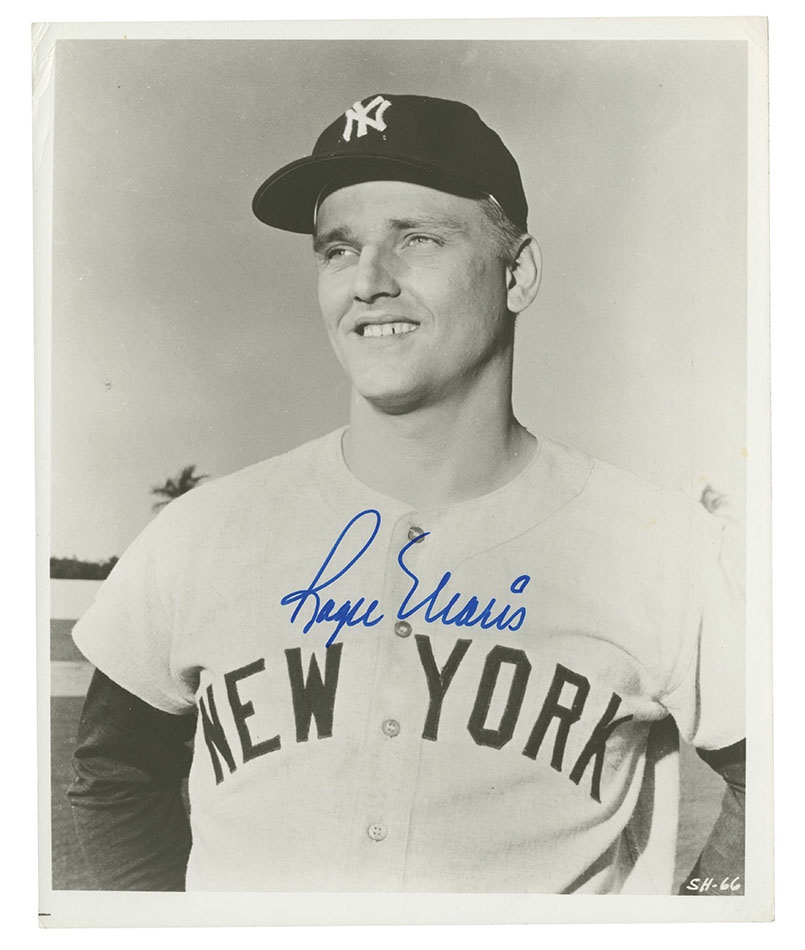 - Roger Maris Boldly Signed 8 x 10