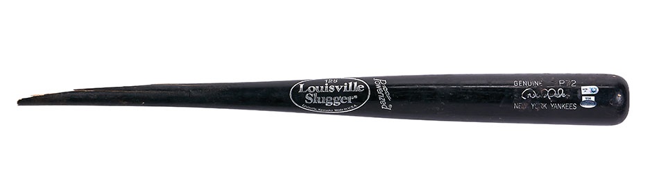 Baseball Equipment - 2010 Derek Jeter New York Yankees Game Used Broken Bat (Steiner)