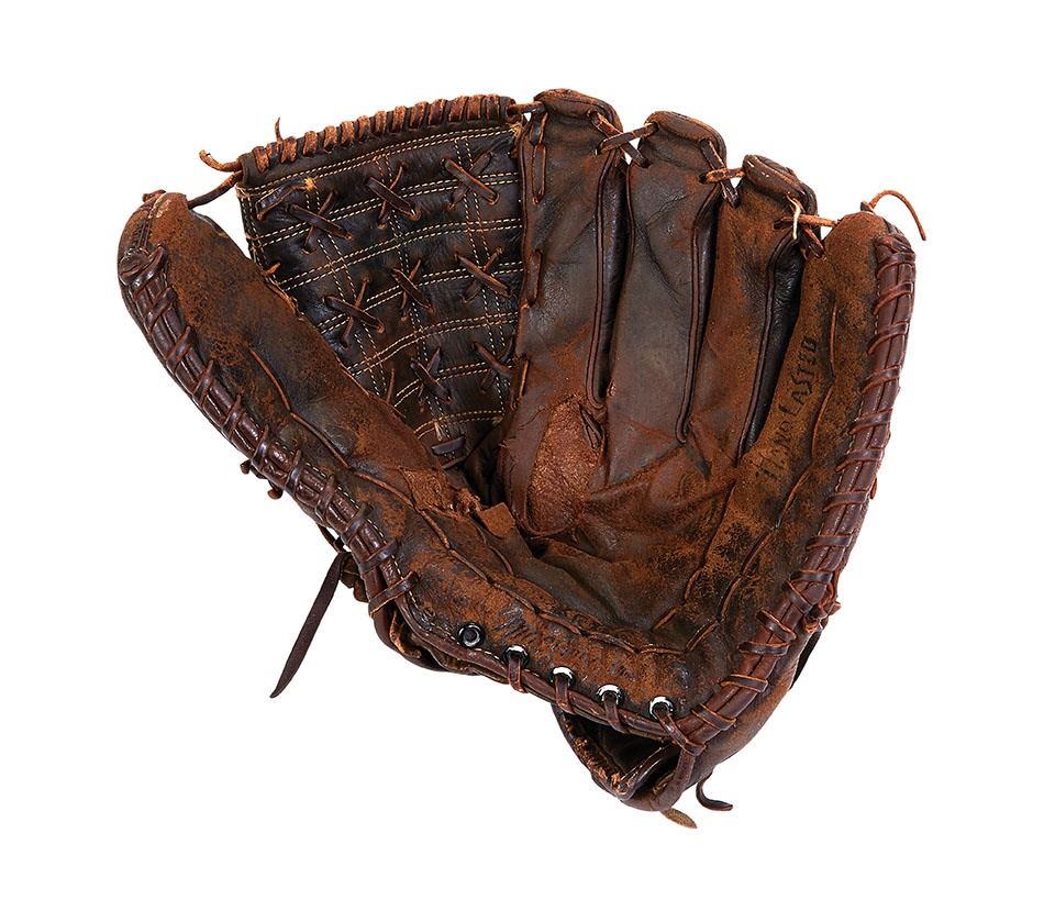 Baseball Equipment - Hank Aaron Game-Used Baseball Glove