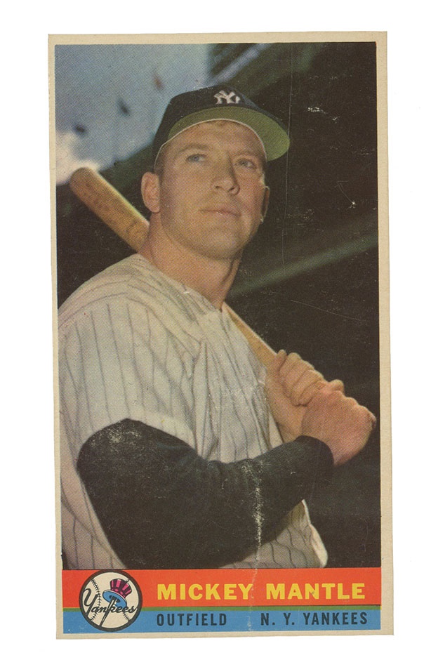 Sports and Non Sports Cards - 1959 Bazooka Gum Mickey Mantle
