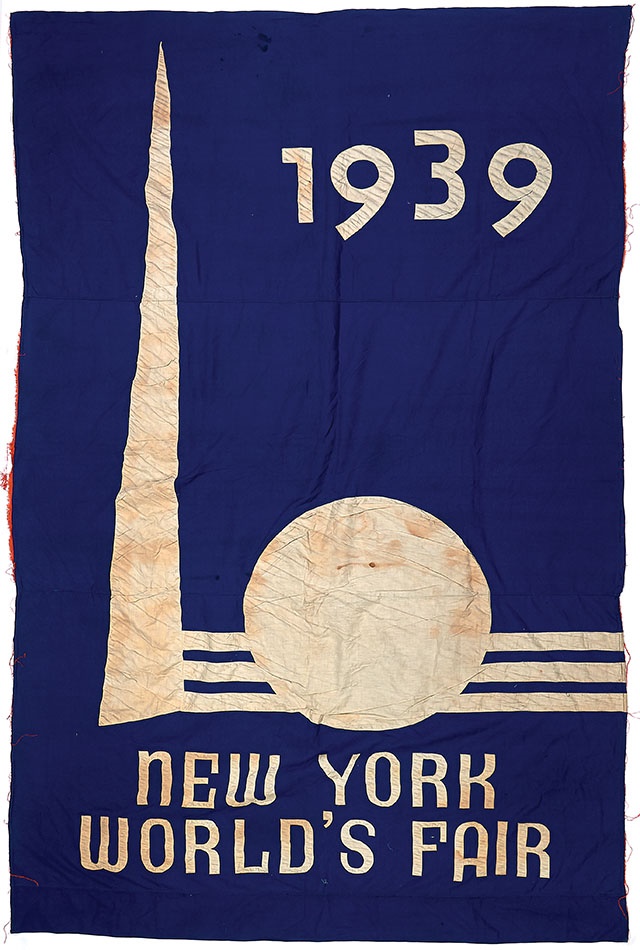 Rock And Pop Culture - 1939 New York World's Fair Banner