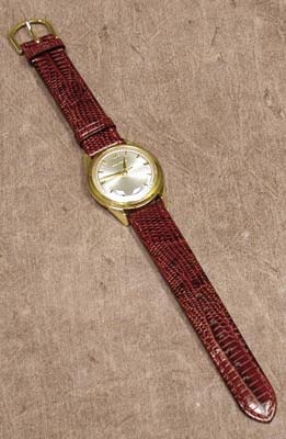 1961 Johnny Mize Presentational Wrist Watch from Charles Finley