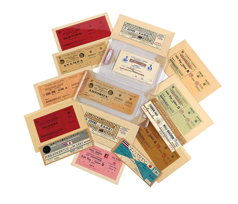 1960s Foreign Ticket Lot (15+)