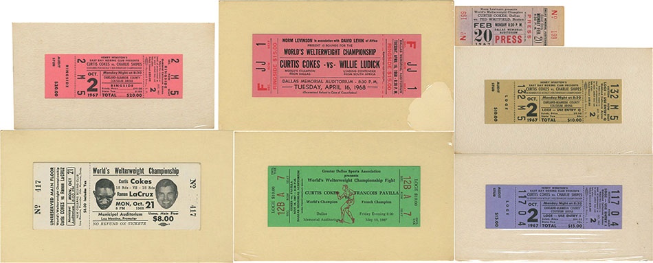 Curtis Cokes Ticket Lot (7)