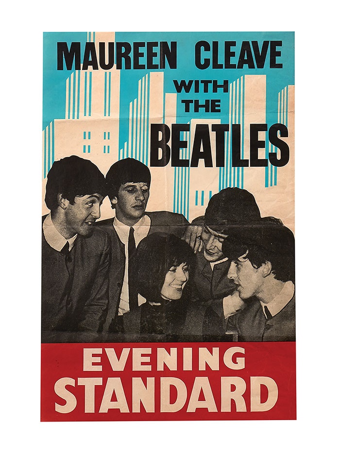 John Lennon Scandal Evening Standard Advertising Poster