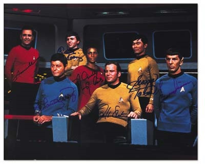 Star Trek Original Cast Signed Photograph (11x14")